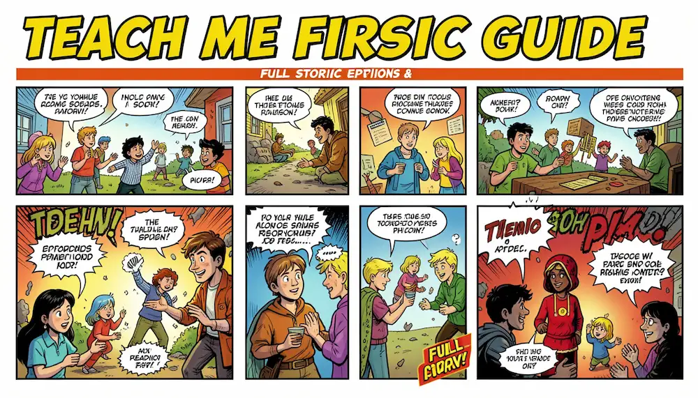 teach me first comic
